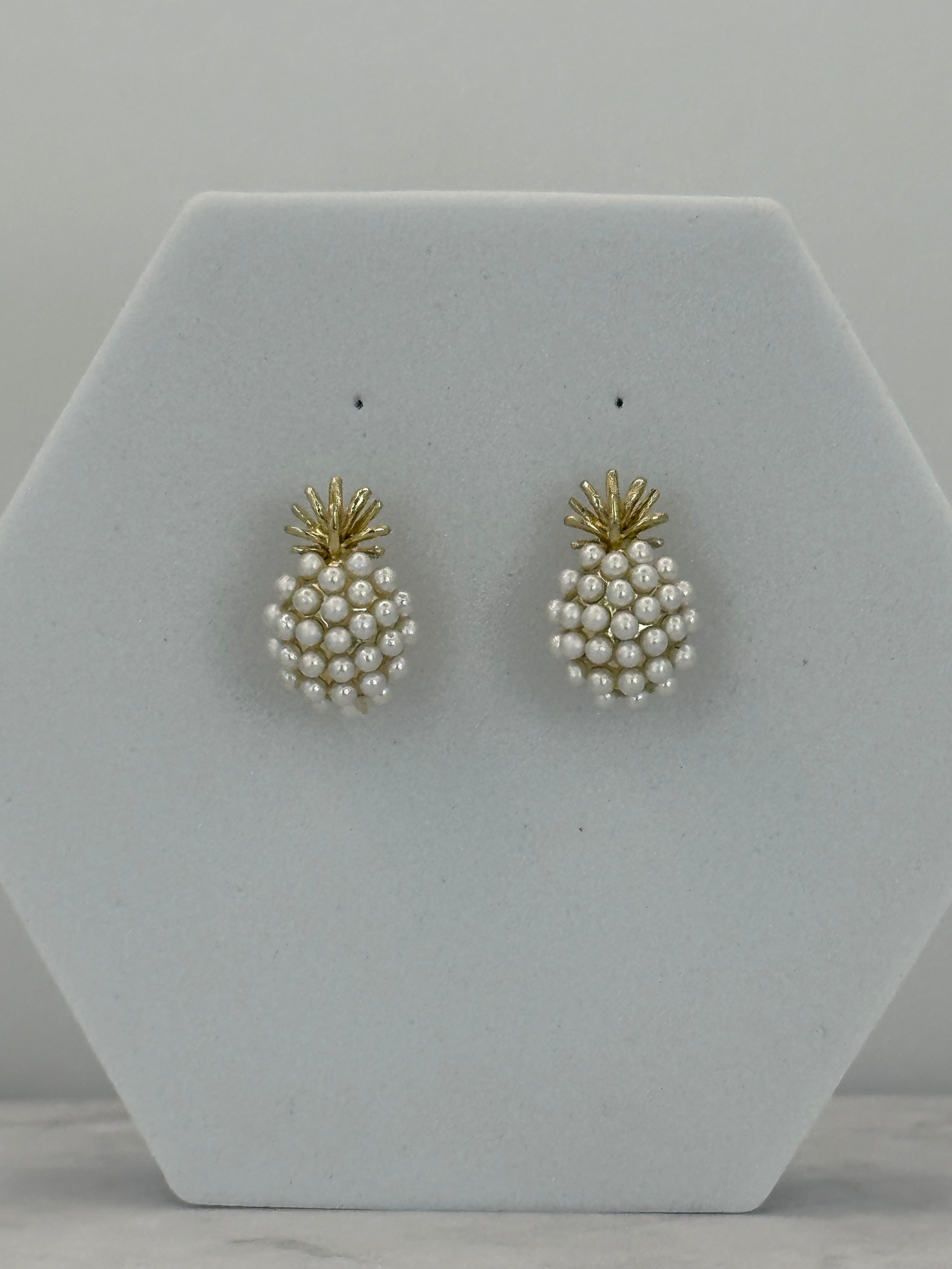 Ananas Ohrring